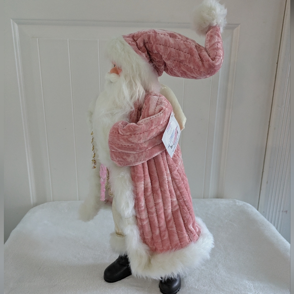 NWT Pink Santa Claus Figurine - Picture 7 of 9